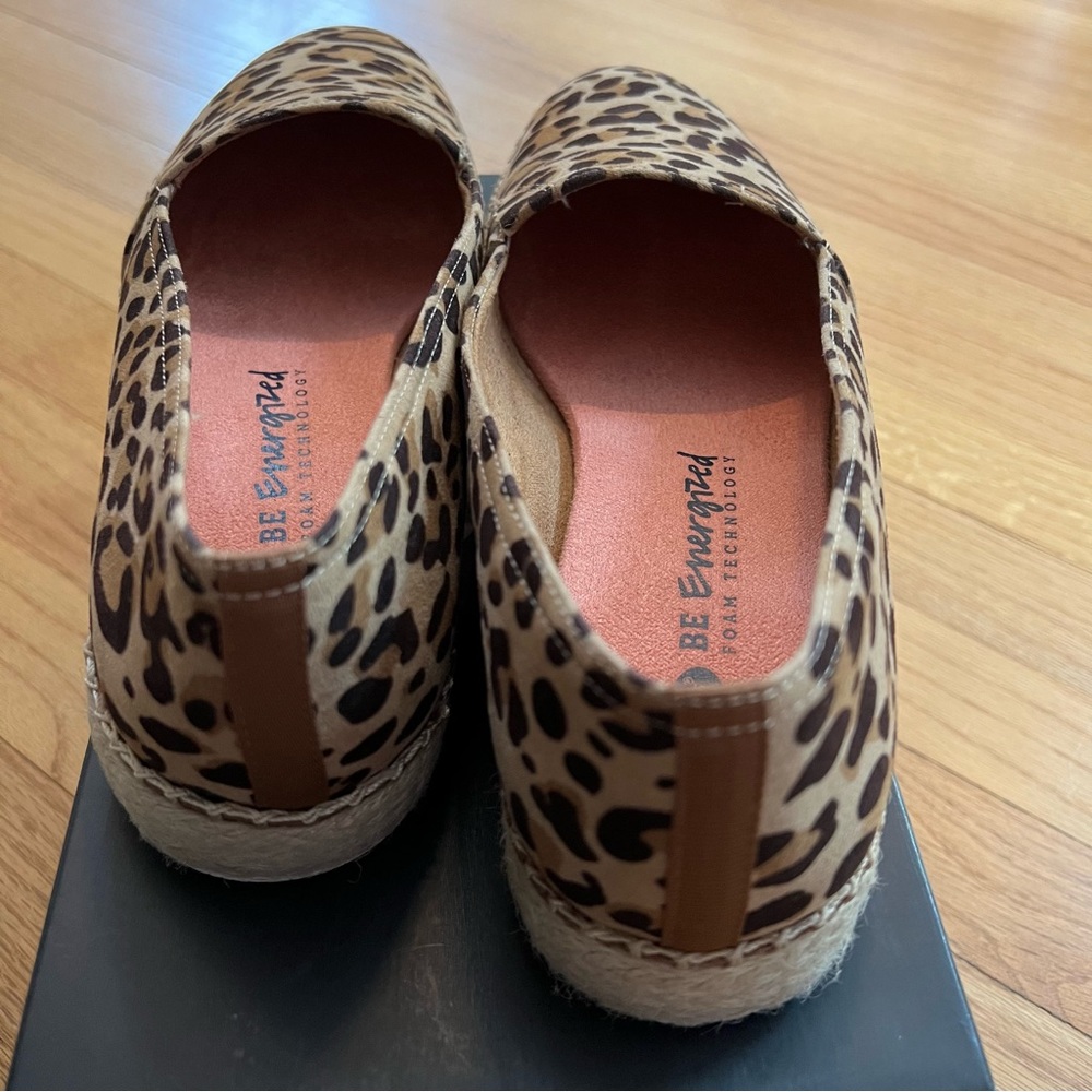 Dr Scholl’s festival leopard espadrilles